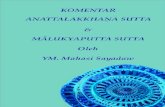 Komentar Anattalakkhana Sutta dan Malukyaputta Sutta · TENTANG ANATTALAKKHAöA SUTTA. Bagian Pertama. Dibabarkan pada hari pertama paruh bulan pengembangan Nayone . 1325 M.E. Hormat