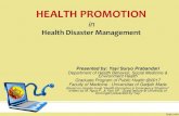 HEALTH PROMOTION - web90.opencloud.dssdi.ugm.ac.idweb90.opencloud.dssdi.ugm.ac.id/wp-content/uploads/sites/644/2017/...Pendidikan kesehatan + kebijakan ... Perubahan yg direncanakan