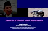 Unifikasi Kalender Islam di Indonesia - mod.gov.bn Kalender Islam di... · Idul Adha 1431 H No Negara Idul Adha 1431 Muharam 1432 Umur Bulan 1 Saudi Arabia 16 Nov 2010 7 Des 2010