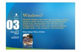 Windows7 - modul.mercubuana.ac.idBima+Cahaya... · • Menggunakan Dua Monitor / Proyektor • Membuat User Dan Password ... Cara untuk memberikan ... membantu user dalam membuat