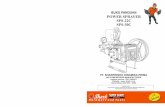 BUKU PANDUAN POWER SPRAYER SPS-22C SPS-30Cshark.co.id/file/Power Sprayer.pdf · 2013-09-11 · Produk rusak karena diakibatkan oleh pengoperasian diluar spesifikasi produk, kesalahan