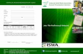 Join The Professional Network - inswa.or.id · Menjadi Sponsor InSWA ... Masuk dalam daftar sponsor di website InSWA dengan tautan ke website perusahaan / organisasi √ √ ...