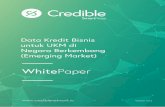 Data Kredit Bisnis untuk UKM di Negara Berkembang …Credible... · Negara Berkembang (Emerging Market) Version 1.2.3 PEMBERITAHUAN PENTING Harap baca bagian ini dengan saksama. ...