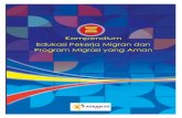Kompendium Edukasi Pekerja Migran dan Program Migrasi yang ... · Kantor Sekretariat ASEAN berada di Jakarta, Indonesia. Untuk pertanyaan, hubungi: Sekretariat ASEAN ... Didukung