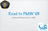 Road to PMW FEBUB 2017 - extraordinarynad.lecture.ub.ac.id · Jenis Usaha harus berbasis pada ilmu pengetahuan yang dimiliki mahasiswa atau bersifat jenis usaha baru atau bersifat