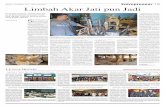 MINGGU, 7 NOVEMBER 2010 | MEDIA INDONESIA Limbah … filekursi, dipan, meja belajar, vas bunga, hingga tempat buah. Yang menonjol dari produk kerajinan Sutanto adalah ben-tuknya yang