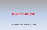 Business Analysis - WordPress.com fileHal ini berarti bahwa analisis bisnis merupakan sebuah ... Business Analysis new discipline that promises to offer ... atau dokumen lainnya secara