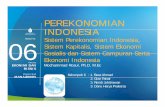 PPT Perekonomian Indonesia [TM6] - modul.mercubuana.ac.idRosul+...PEREKONOMIAN INDONESIA ... sejarah pembangangunan ekonomi, tidak terlepas dari tujuan, arah dan strategi yang akan