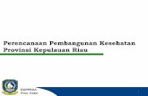 Perencanaan Pembangunan Kesehatan Provinsi Kepulauan Riau file•UU No. 36/2009 tentang Kesehatan; •UU No 23 tahun 2014 tentangpemerintahan daerah. JAMINAN KESEHATAN NASIONAL 6 BAPPEDA