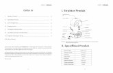 Daftar Isi I. Struktur Produk - advanceproduct.com Book Aladdin Zen.pdf · Diagram Hubungan Listrik ... dan sekring yang ada didalam produk ini akan memutuskan arus listrik secara