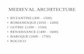 MEDIEVAL ARCHITECTURE - file.upi.edufile.upi.edu/Direktori/FPTK/JUR._PEND._TEKNIK_ARSITEKTUR/... · Desain Gereja yang merupakan asimilasi konsep struktur Basilika dan konsep struktur