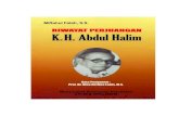 K. H. Abdul Halim · jrah ke Yogyakarta setelah Perjanjian Renville. ... Sungguh, betapa besar jasa K. H. Abdul Ha- ... ia merupakan seo-