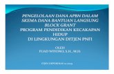 Block Grant (PKH) PNFI 10.2009.ppt - infokursus.net · Memiliki anggaran dasar dan anggaran rumah tangga. ... Cash Flow Out (CFO), yang pencatatannya dilakukan sebelum pembukuan dalam