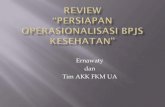 Ernawaty dan Tim AKK FKM UA - Kebijakan Kesehatan Indonesiakebijakankesehatanindonesia.net/images/Fn3/Ernawaty - Review_bpjs... · Materi “Laporan Perkembangan ... Tentang Tim Penyiapan
