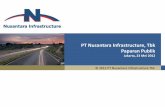 PT Nusantara Infrastructure, Tbk Paparan Publiknusantarainfrastructure.com/en/assets/pdf/company_presentation...© 2012 PT Nusantara Infrastructure Tbk . PT Nusantara Infrastructure,