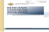 RENCANA STRATEGIS 2016-2020 - bengkulu.bpk.go.idbengkulu.bpk.go.id/wp-content/uploads/2017/12/47_Bengkulu_.pdf · I. Kedudukan Satuan Kerja Badan Pemeriksa Keuangan yang selanjutnya
