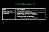 Your Teacher !!file.upi.edu/Direktori/FPMIPA/JUR._PEND._KIMIA/196808031992031... · Parameter apa yang menentukan kespontanan reaksi? 2. Apakah reaksi antara C2H5OH and O2 merupakan