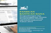 PANDUAN BANTUAN DANA - faperta.unej.ac.idfaperta.unej.ac.id/wp-content/uploads/2019/02/Panduan-Bantuan-Dana... · terjangkau melalui penerapan Pembelajaran Daring Indonesia Terbuka