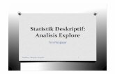 Statistik Deskriptif - Analisis Explore - Hadi Management · PDF fileStatistik Deskriptif: Analisis Explore Tim Pengajar Praktikum Statisitik Komputer 1. Analisis Explore ... Praktikum