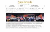 Superbrands Gala Awards Night 2017, Apresiasi …superbrands.s3.amazonaws.com/online-media-documents...Bukan hanya pemilik merek yang berlomba-lomba untuk berinovasi, Superbrands juga