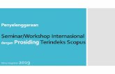 Seminar/Workshop Internasional dengan ... - ico.ipb.ac.idico.ipb.ac.id/wp-content/uploads/2019/01/Sosialisasi-Bantuan...•Artikel ilmiah pada prosiding dituling dalam Bahasa Inggris