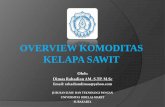 OVERVIEW KOMODITAS KELAPA SAWIT - …rahadiandimas.staff.uns.ac.id/files/2012/03/Overview-Komoditas... · sawit terbesar (19,4 juta ton cpo) -data ... pelumas, cat, toiletries, farmasi