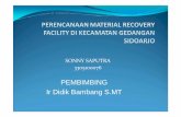 PEMBIMBING Ir Didik Bambang S - digilib.its.ac.iddigilib.its.ac.id/public/ITS-Undergraduate-12520-Presentation.pdfperumahan(pasar,rumah sakit) kantor, sekolah) Data Primer-Timbulan