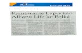 Kontan, 12/10/2017, Hal. 21 Rame-Rame Laporkan Allianz ...aaji.or.id/file/uploads/content/file/klipping 12 Oktober 2017.pdf · seluruh klaim beserta bunga keterlambatan. Avanty Nurdiana