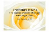 The Nature of Sin - rudiezalukhu.files.wordpress.com file• Di pihak lain, si pendosa berada dalam kondisi cemas tentang status dosa, mematikan atau ringan. 2. Pembedaan dosa berdasarkan