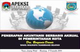PENERAPAN AKUNTANSI BERBASIS AKRUAL DI PEMERINTAHAN … · masyarakat, keadilan dan akses ... sebagai bagian dari masyarakat baru pada struktur pemerintahan di Negara Republik Indonesia