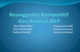 Keunggulan Kompetitif dan Analisis BEPymayowan.lecture.ub.ac.id/files/2012/09/Keunggulan-Kompetitif-dan... · Pengertian Biaya Menurut Suad Husnan : Biaya adalah kas ... Analisis