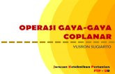 OPERASI GAYA-GAYA COPLANARyusronsugiarto.lecture.ub.ac.id/files/2012/09/BAB-III.Koplanarppt.pdf · 17 & C & C Couple terdiri dari dua gaya yang sama besarnya tetapi arahnya berlawanan.