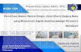 Presentasi Ujian Akhir (P3) - digilib.its.ac.iddigilib.its.ac.id/public/ITS-paper-34733-4209100036-Presentation.pdfPresentasi Ujian Akhir (P3) Marine Reliability, Availability, Maintainability