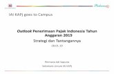 Outlook Penerimaan Pajak Indonesia Tahun Anggaran 2019iaiglobal.or.id/v03/files/file_publikasi/Materi IAI_280119.pdf · •Pencapaian APBN 2018 •Realisasi Penerimaan Pajak 2014