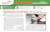 Program strategis 2017 dan Pencapaian di Tahun 2016 kPei Newsletter Edisi... · Survey Anggota Kliring 2016, Persiapan Live Sistem New eCLEARS serta Kajian Recovery ... Gbr ilustrasi