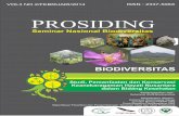 Seminar Nasional Biodiversitas - core.ac.uk · p r o s i d i n g issn: 2337-506x seminar nasional biodiversitas februari 2014 ii tim reviewer dan editor prosiding seminar nasional