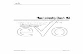 Macromedia Flash MX - Flash adalah sebuah tool yang dapat digunakan untuk membuat berbagai macam animasi,