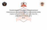 TRANSPARANSI POIN PENILAIAN KEHADIRAN …fisip.ub.ac.id/wp-content/uploads/2019/01/TRANSPARANSI-PENILAIAN... · fakultas ilmu sosial dan ilmu politik universitas brawijaya 2018 .