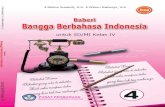 00 Cover BI 4 - mirror.unpad.ac.idmirror.unpad.ac.id/bse/Kurikulum_2006/04_SD/kelas4_sd_b_indo_ratna... · untuk SD/MI Kelas IV 4. ii Baberi Bangga Berbahasa Indonesia untuk SD/MI