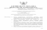 LEMBARAN NEGARA REPUBLIK INDONESIA - … · Menteri adalah menteri yang membidangi urusan pemuda. BAB II ASAS, FUNGSI, DAN TUJUAN Pasal 2 Gerakan pramuka berasaskan Pancasila. ...