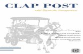 CLAP POST - clapeyronmedia.comclapeyronmedia.com/.../11/CLAPPOST-dinamika-transportasi-jogja.pdf · portasi kuno seperti becak, gerobak, dan andong, sekarang telah diganti-kan oleh