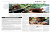 JUMAT, 18 FEBRUARI 2011 | MEDIA INDONESIA Jamasan … fileBanyumas, Jawa Tengah, sudah penuh sesak oleh pe-ngunjung. ... berupa keris dan tombak. Ada pula bahan makanan seperti beras