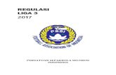 REGULASI LIGA 3 - .Klub adalah klub sepakbola anggota dan calon anggota PSSI yang telah memenuhi