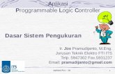 Proggrammable Logic Controllerpersonal.its.ac.id/files/material/4030-jos-Aplikasi108-02...jika filter di atas menggunakan komponen filter aktif. 0 0 0 0 0 PreAmp 0 0 0 0 0 Zero&Span