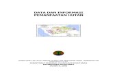 DATA DAN INFORMASI PEMANFAATAN HTR ,HKm dan Hutan Desa di seluruh Indonesia, dan beberapa calon lokasi