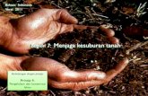 Bagian 7: Menjaga kesuburan tanah 7-memper.pdf · Bagaimana menjaga kesuburan tanah? 3. Membuat kompos dari residu organik kebun Berhubungan dengan kriteria: 9.2 Video yang dapat