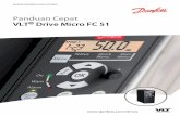 VLT® Micro Drive FC 51 - files.danfoss.comfiles.danfoss.com/download/Drives/MG02B99b.pdf1.6.1 Peringatan dan Alarm 15 1.7 Spesifikasi 16 1.8 Data Teknis Umum 18 1.9 Kondisi Khusus