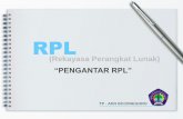 Note pad and pen business PowerPoint template file“PENGANTAR RPL ” RPL o Nama lain ... Presentation Magazine Created Date: 9/29/2015 6:40:13 AM ...