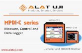 Data Logger - alatuji.com · Menggunakan input yang berbeda dan slot satu output dapat merancang sebagai sistem otomatisasi rumit seperti PLC, tapi murah.Sebagai contoh, industri