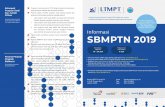 LTMPT Leaflet SBMPTN rev4 2019 merupakan seleksi penerimaan mahasiswa baru dengan menggunakan hasil UTBK saja atau hasil UTBK dan kriteria lain yang ditetapkan bersama oleh PTN. UTBK